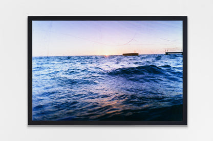 BEACH ROAD - framed print