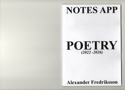 NOTES APP POETRY